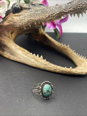 Bell trading post turquoise and sterling ring